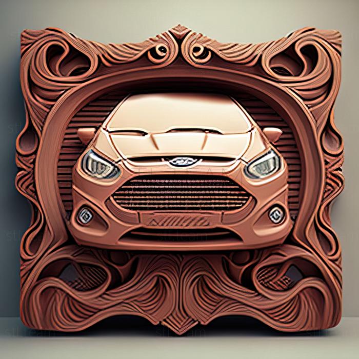 3D модель Ford B Max (STL)